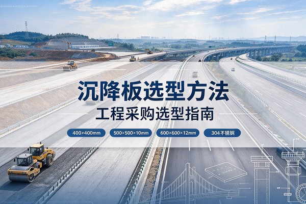 鹰手营子矿沉降板选择方法