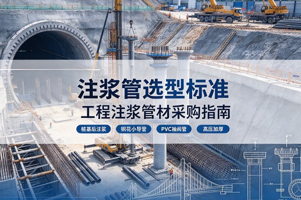 鹰手营子矿注浆管选型标准
