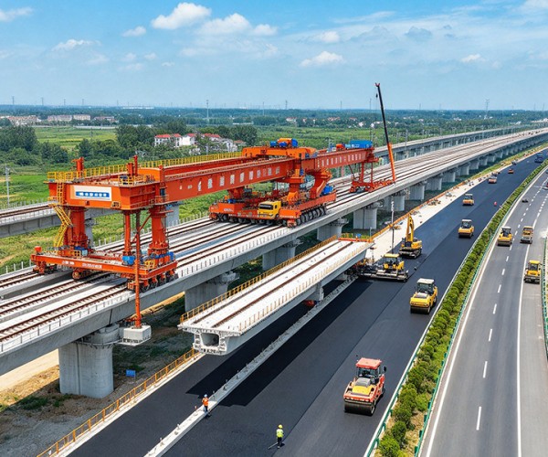 鹰手营子矿公路建设